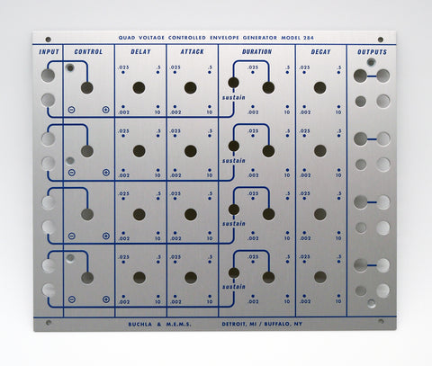 Buchla & M.E.M.S. Quad Voltage Controlled Envelope Generator Model 284
