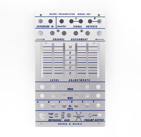 Buchla & M.E.M.S. Mixer / Preamplifier Model 207
