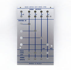 Buchla & M.E.M.S. Quad Lopass Gate Model 292B