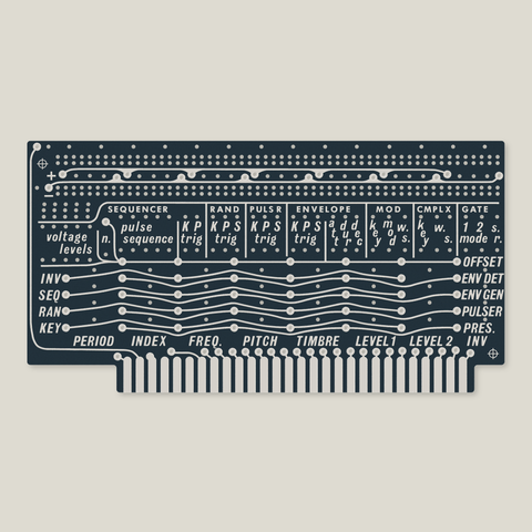STORED PROGRAM SOUND SOURCE MODEL 208 PRESET CARDS