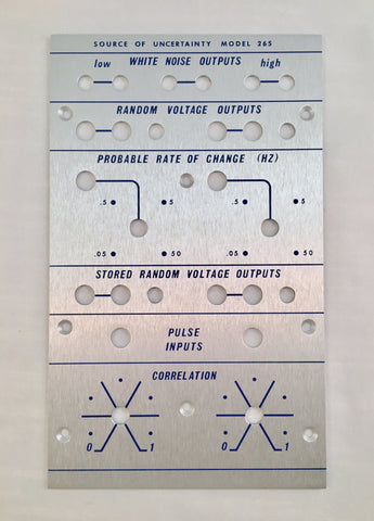 265 front panel (for DIY kit)