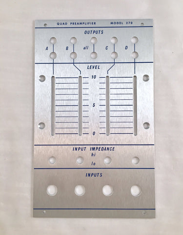 270 front panel (for DIY kit)