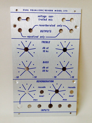 275 front panel with breakout panel (for DIY kit)