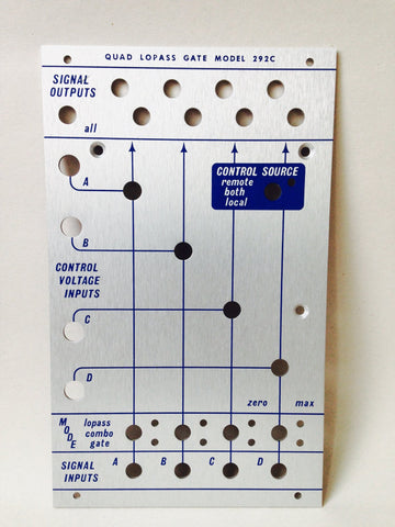 292c front panel (for DIY kit)