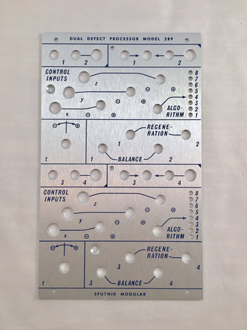 289 front panel (for DIY kit) [blem]