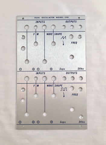 258c front panel (for DIY kit)